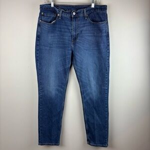 Levi's 511 Slim Fit Jeans Men's Size 36x32 (Actual 35x31) Blue Stretch Denim